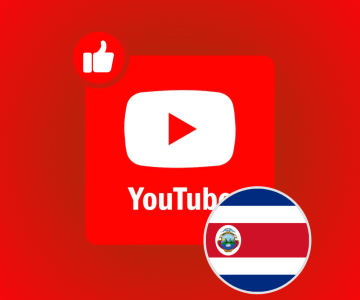 Comprar Likes Costa Rica Youtube – Paquete 500 🇨🇷