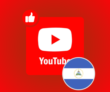 Comprar Likes Nicaragua Youtube – Paquete 500 🇳🇮