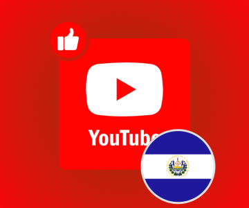 Comprar Likes Salvadoreños Youtube – Paquete 500 🇸🇻